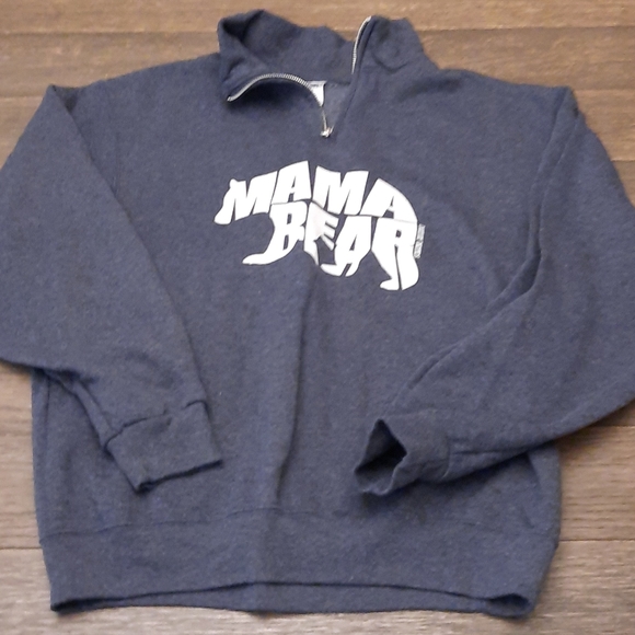 Jerzees Tops - Quarter-zip MAMA 🐻